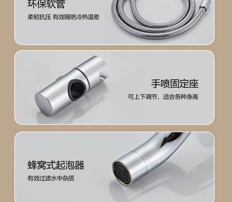 All-copper shower head set, bathroom, household rain shower, bath, pressurized shower head, factory wholesale one piece undefined