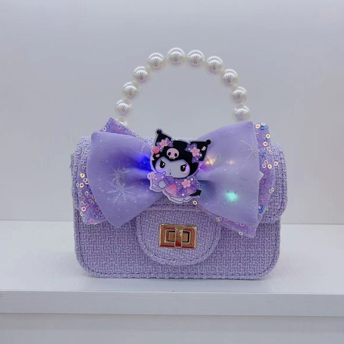 Niños bolso de hombro niñas nuevo Kulomi jade cane bolso de perro flash de moda lindos bolso de mochila