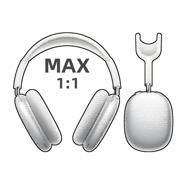 跨境悦虎Max华强北1561M铝合金头戴果子蓝牙耳机智能植绒无痕皮套|undefined