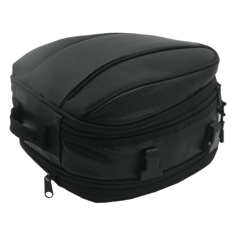 Envío gratuito nueva motocicleta trasero tronco RR9018 motocicleta asiento trasero bolsa de cola bolsa todoterreno vehículo trasero bolsa