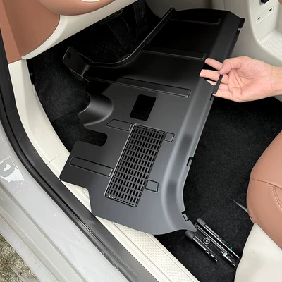 protection of vehicle wiring, Underbody protection plate/engine baffle