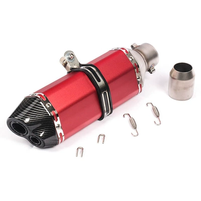 600, Little Ninja 250, Exhaust pipe - 8-double-tail-small-hexagonal-red-laser