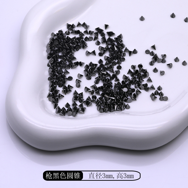 D19-9 # 건 블랙 3mm 1개