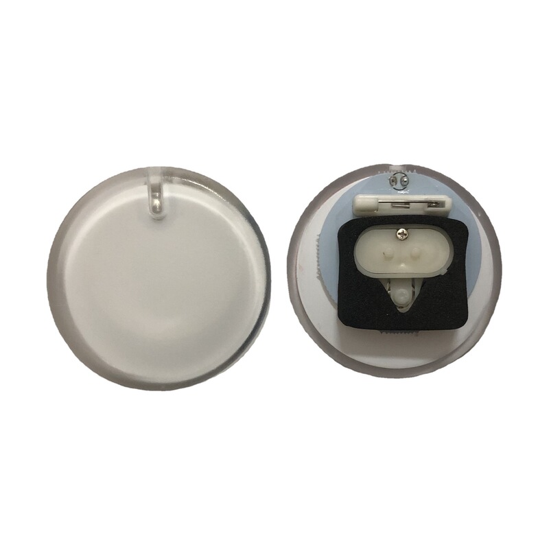 メーカー卸売りアクリル閃光胸札クリエイティブ自慢led発光プレゼント胸章ロゴ広告胸札|undefined