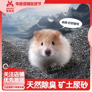 Chong Shang Tian Hamster Activated Carbon Urine Sand Summer Deodorant Supplies Golden Bear Toilet Summer Heat-relieving Urine Sand Double Pad