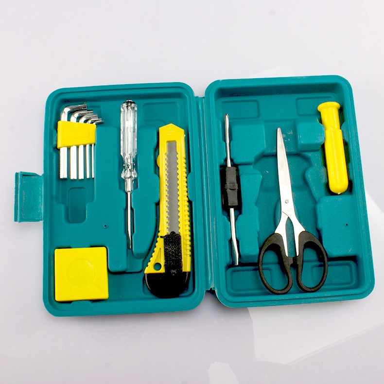 Household Tool Box, Multi-Functional Hardware Tool Set, Home Repair Combination Tool, Screwdriver Set, Complete Set for Home and Car Use