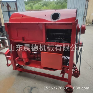 家用蒲公英脱粒机 高梁苍术打粒柴油小型脱谷机