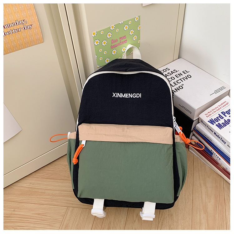 Mochila de moda simple para niños y niñas, mochila de estudiantes de escuela primaria de gran capacidad 2026 nueva mochila de color extranjero para niños