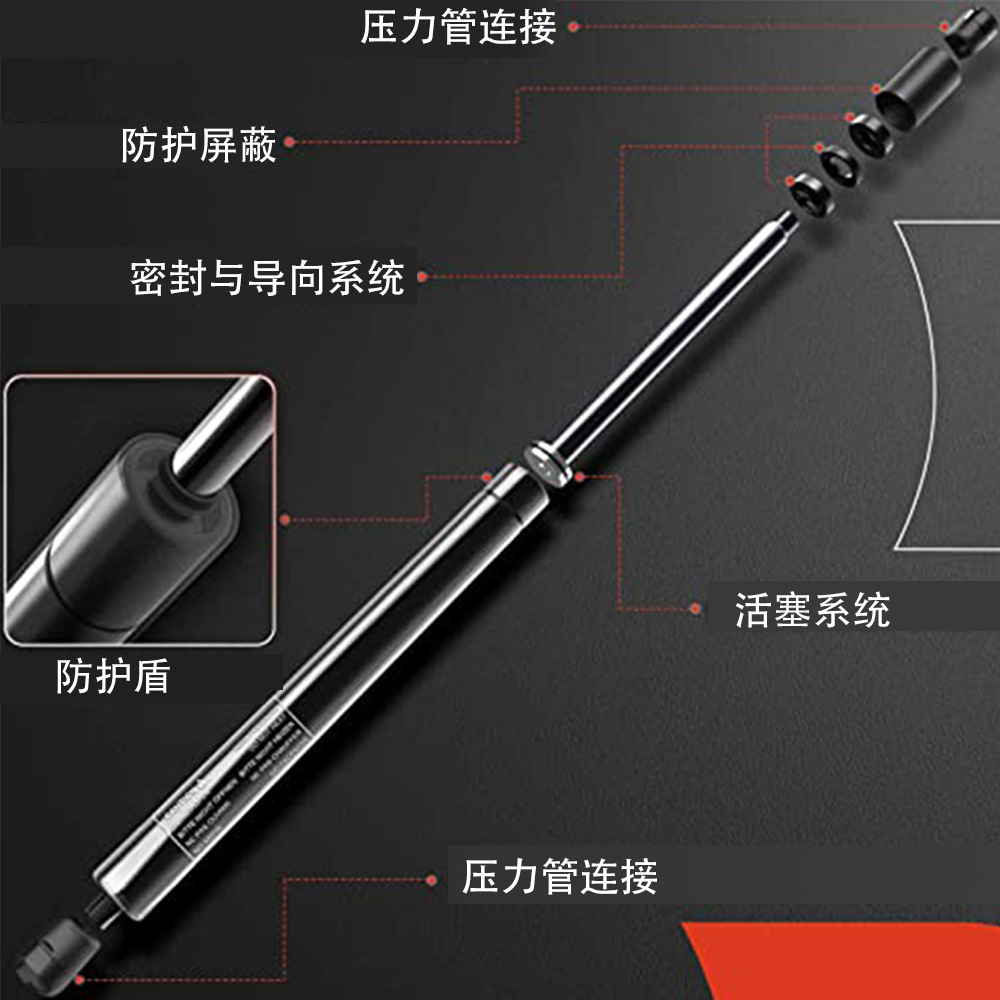 Engine Hood Lift Support Shock Absorber Strut Rod Suitable for Dodge Ram 1500 2500 3500