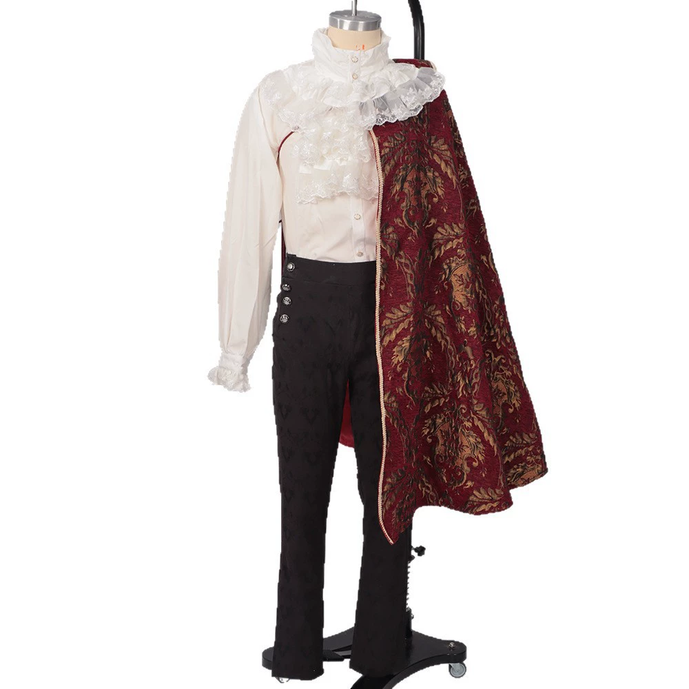Новый средневековый Ренессанс благородный Tudor король костюм накидка плащ RenFaire рубашка накидка