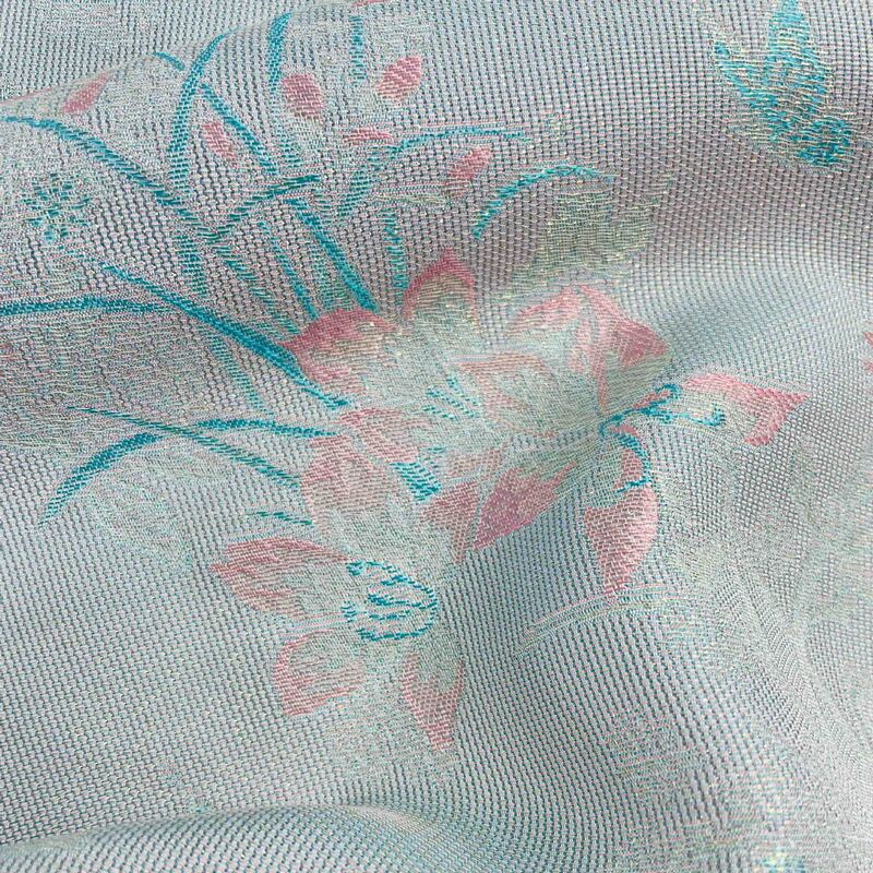 Rayon Heterochromatic Orchid Two-Color Orchid New Chinese Style National Style Jacket Cheongsam Jacquard Fabric Rayon Heterochromatic Orchid Two-Color Orchid New Chinese Style National Style Jacket Cheongsam Jacquard Fabric