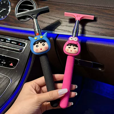 Car Window Glass Defogger, Wiper - multi-functional-wipercan-scrape-fog-and-snow-97cm-long-after-telescopic-tiga-handsome-xiaoxin-crocodile-handsome-xiaoxin