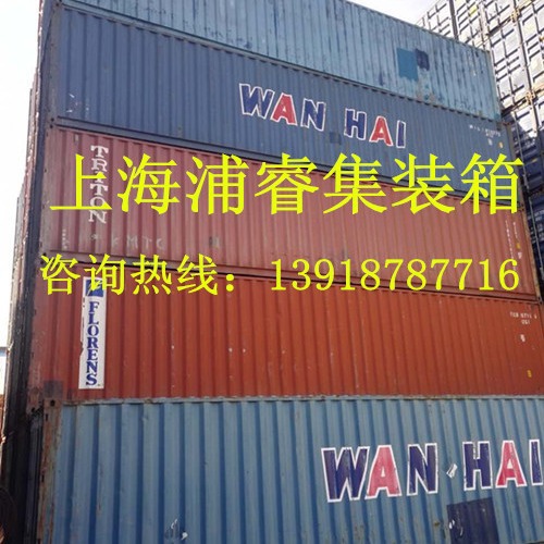 全国二手集装箱批发，6米12米13.5米，冷藏箱、框架箱、开顶箱