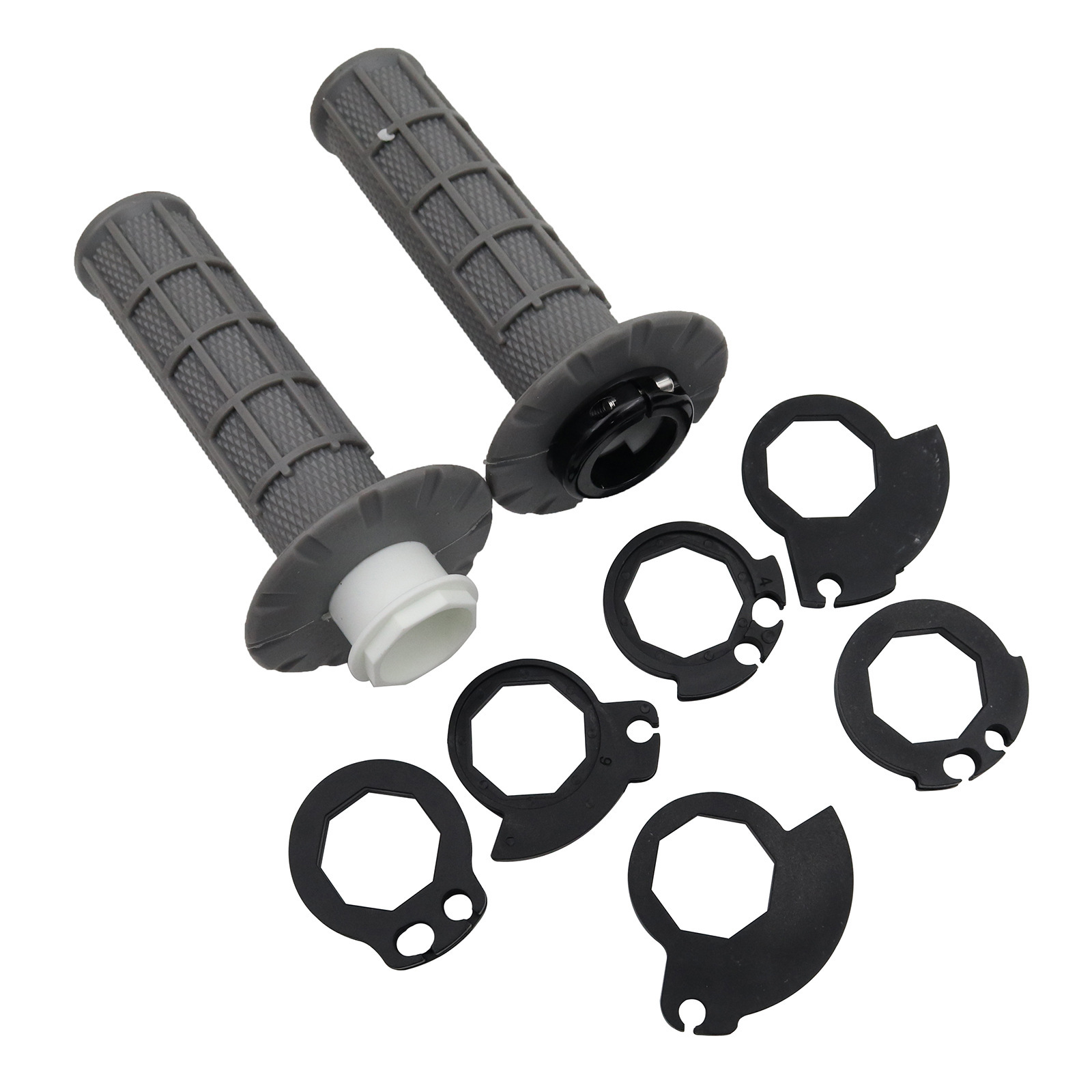 Motorcycle Modified Handlebar Rubber Grips, Off-Road Vehicle Accessories, Handlebar Grips Wholesale, Off-Road Style