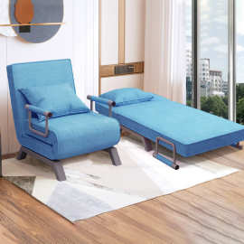 N6RS批发懒人沙发床多功能沙发椅 折叠床单双人 午休陪护简约客厅