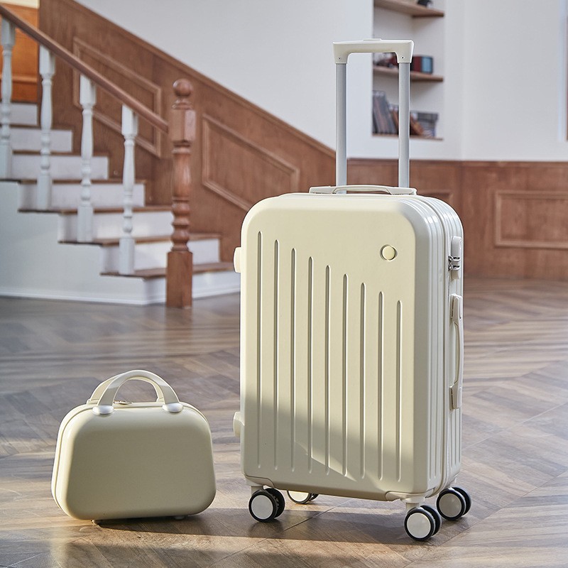 Equipaje 20-inch trolley case hembra estilo coreano equipaje pequeño embarque fresco caja de equipaje multifuncional contraseña caso masculino