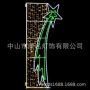 造型灯杆线条彩灯