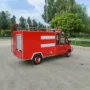 保安社区电动物业消防车