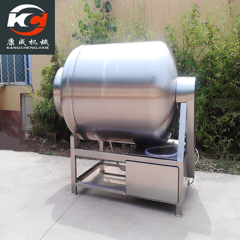 中式酱卤类专用变频真空滚揉机 扒鸡鸡爪制冷滚揉机 康成厂家特惠