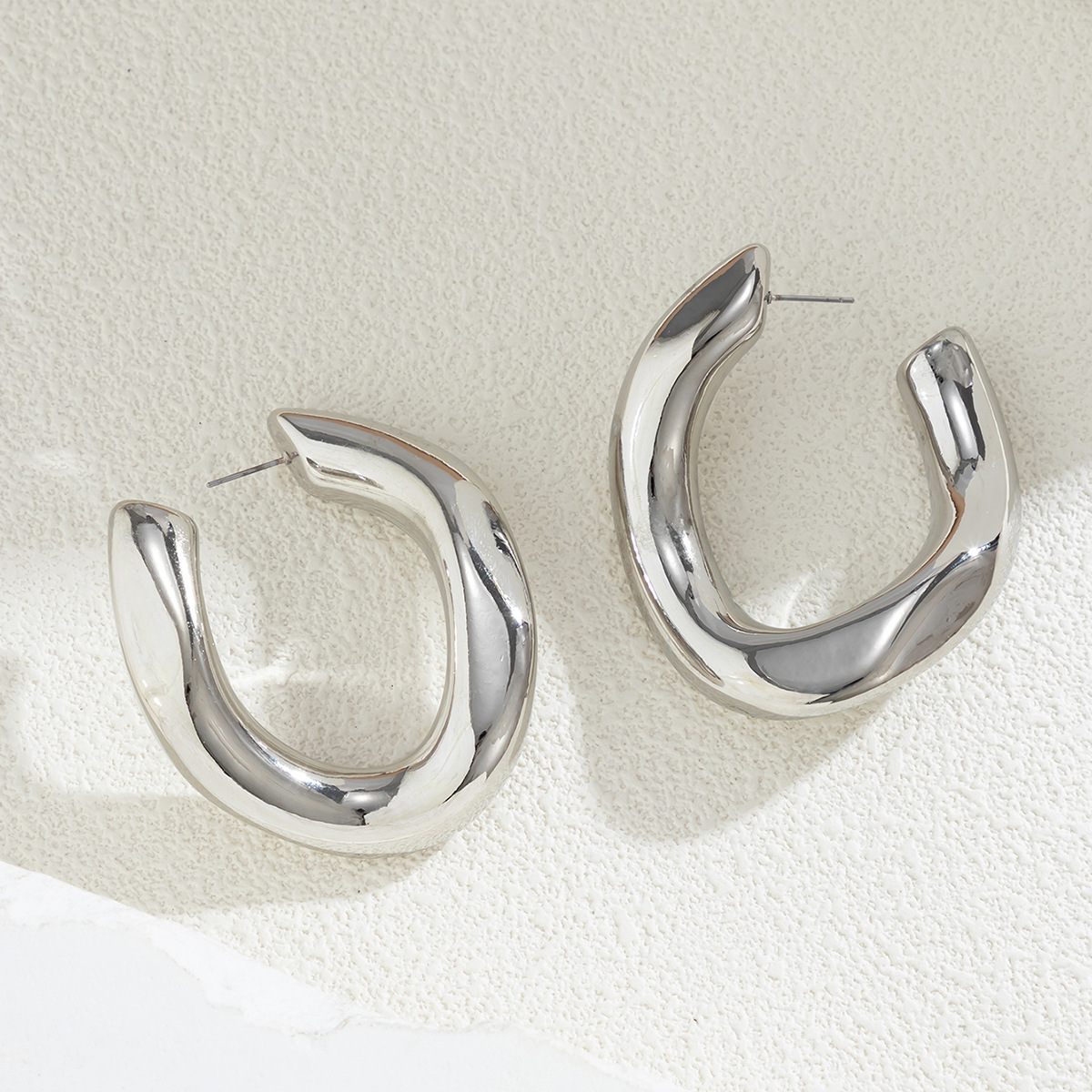 15g Weight Alloy Ear Needle Material Earrings Classification 1 Pair Quantity Holiday, Travel Occasion CCB, Alloy Material Geometric Pattern Women's Gender Plating Design Casual, Elegant, Lady Style 1 Pair Casual Elegant Lady Geometric Plating CCB Alloy Earrings 16