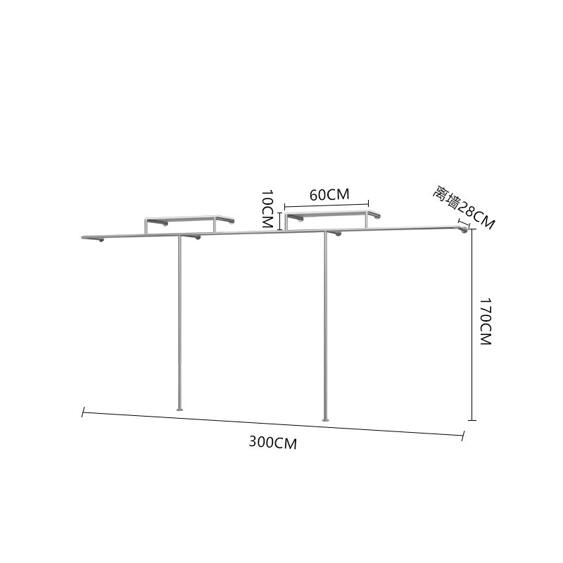 T자형 프레임(플레이트 포함) 300*170*28