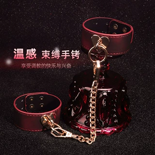 温感手铐男女性用品五件套sm调教束缚道具货源夫妻情趣可调节