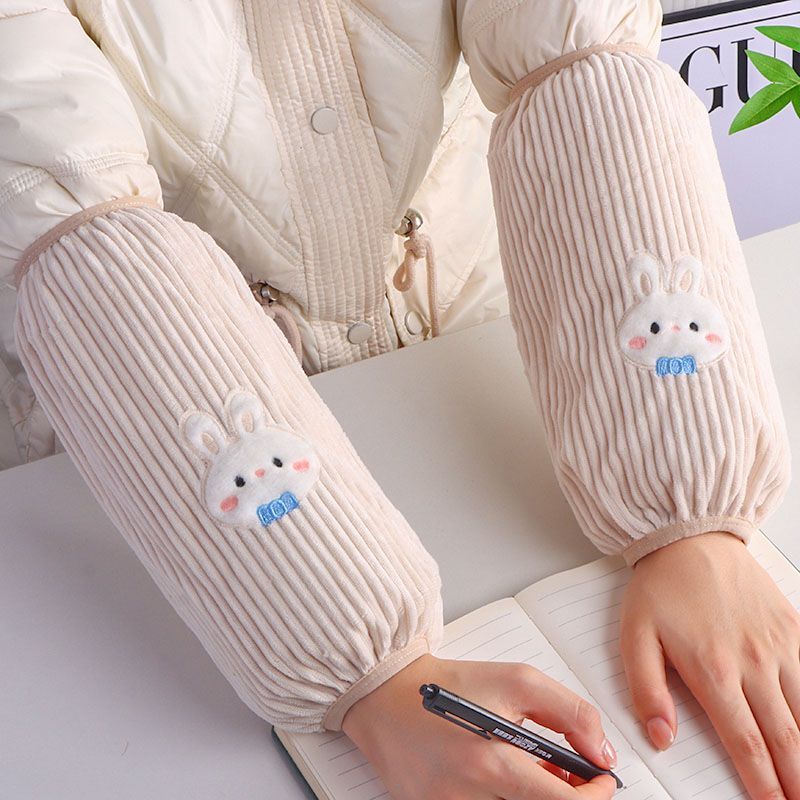 Cute New Long Sleeve Covers for Work in Autumn and Winter, Suitable for Students and Adults, Anti-Dirt, Stylish, and Stain-Resistant