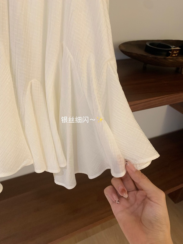 【WGWE】7176#广州十三行女装2025秋装新款百褶高腰a字短裙半身裙|undefined