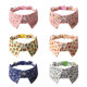 Pet Supplies New Cat Collar British Gentleman Style Plaid Suit Bow Knot Cat Bow Knot Collar Bell