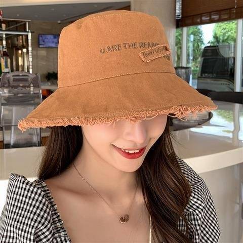 어부 모자 여성의 새로운 올 매치 태양 모자 한국 스타일 봄과 여름 여성 모자 세련된 패션 안티 UV 헤어