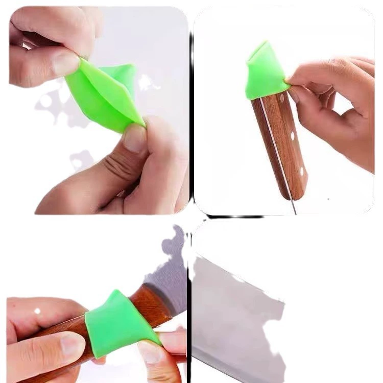 Universal protective case, food silicone, knife