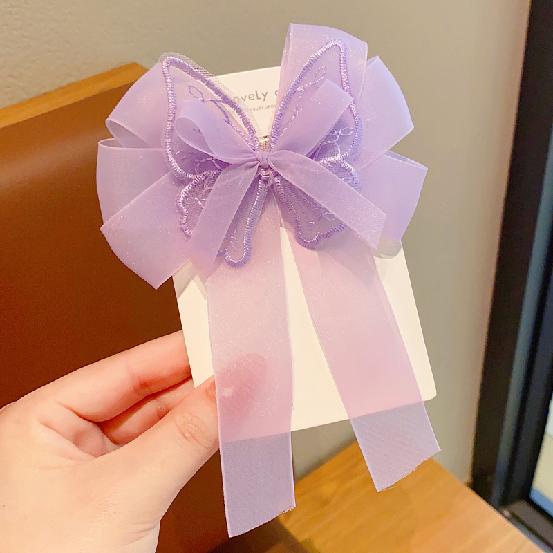 13 # 자수 나비 (보라색)