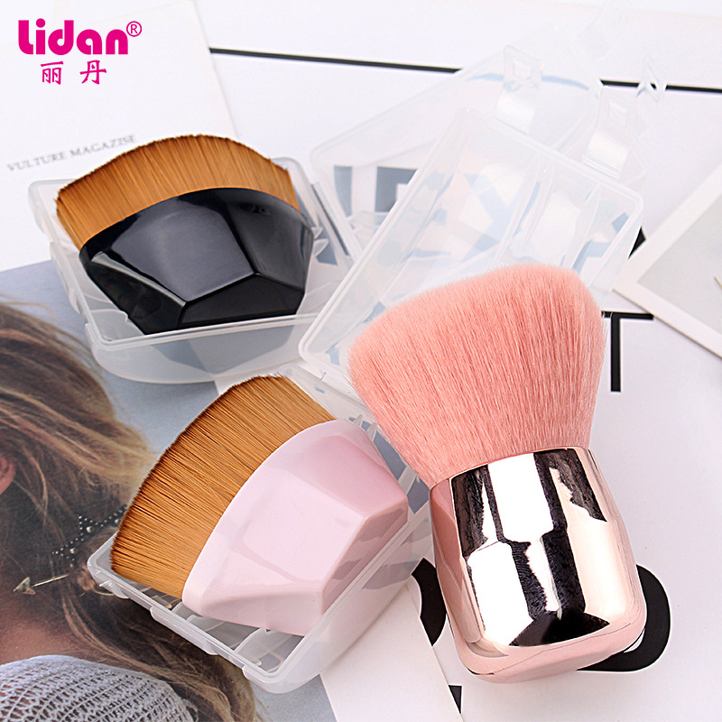 Nail Art Mushroom Brush, Shiitake Dust Brush, Nail Dust Cleaning Brush, Mushroom Head Blush Brush, Makeup Tools