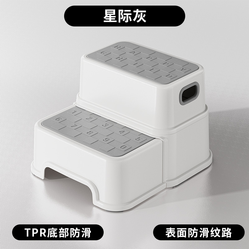 婴儿脚踩凳洗漱凳宝宝防摔儿童高凳子洗漱台凳子脚踏垫浴室防滑凳|undefined
