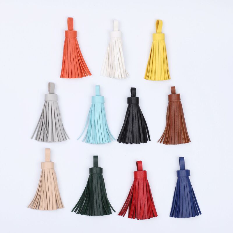 Tassel Pu Leather Short Chubby Tassel Accessory Keychain Bag Pendant Perfume Bottle Tassel Charm Accessory Parts Tassel Pu Leather Short Chubby Tassel Accessory Keychain Bag Pendant Perfume Bottle Tassel Charm Accessory Parts