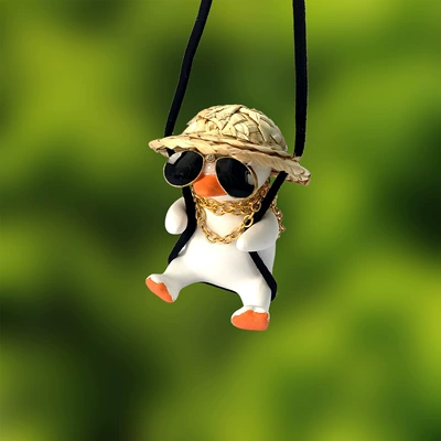 Car hanging | Crafts - local-duck-orange