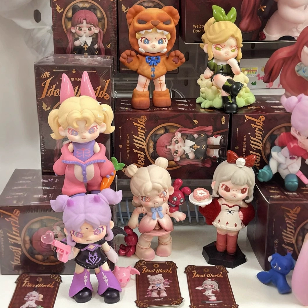 Серия DORA Fantasy Paradise Большой кузен шесть поколений Не попадайтесь в слепок Коробка с сюрпризом Трендовые игрушки украшения Подарки для женщин