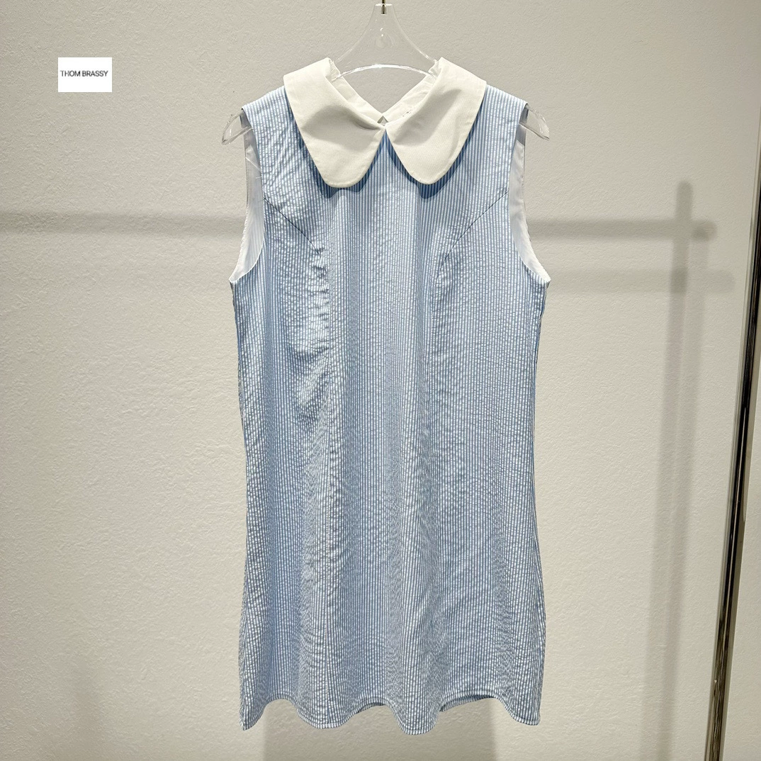 THOM BRASSY 7131TB Полосатая юбка без рукавов