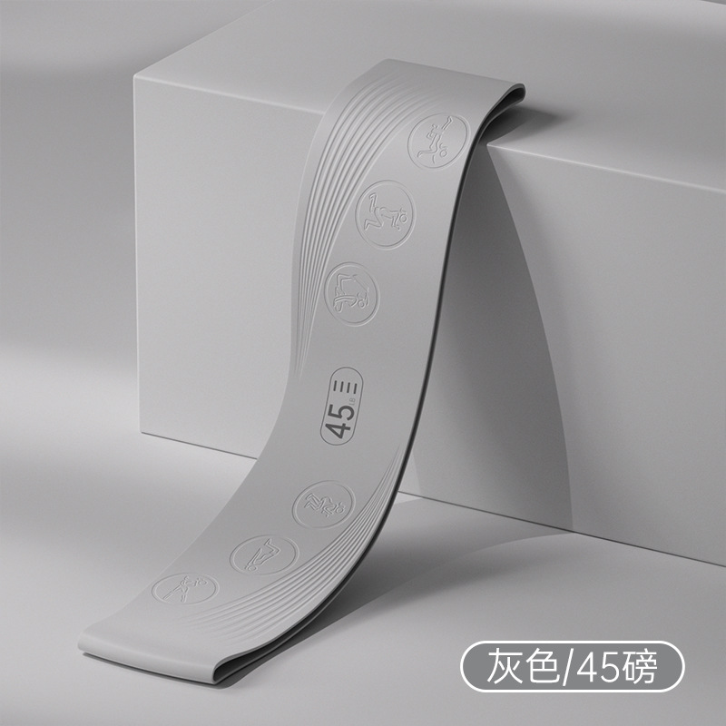 Cinturón elástico de yoga Cinturón de resistencia Cinturón de entrenamiento de acondicionamiento físico femenino Cinturón elástico de estiramiento Cinturón de estiramiento de entrenamiento de sentadilla