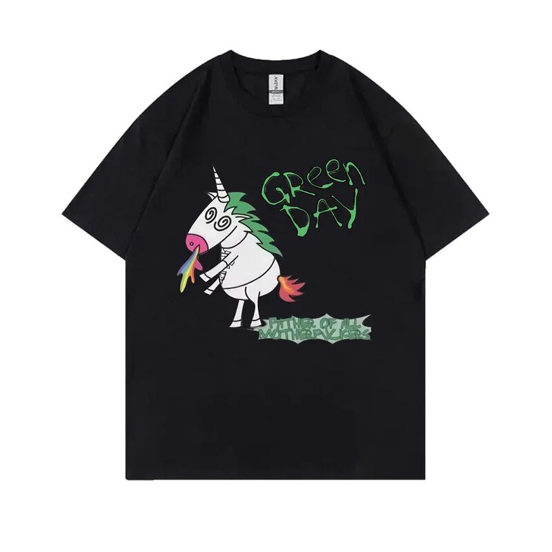 Punk Band Green Day's Father of Punk All-Album Graphic T-Shirt for Men and Women, Rock Retro Oversized Short-Sleeve Men's Punk Band Green Day's Father of Punk All-Album Graphic T-Shirt for Men and Women, Rock Retro Oversized Short-Sleeve Men's