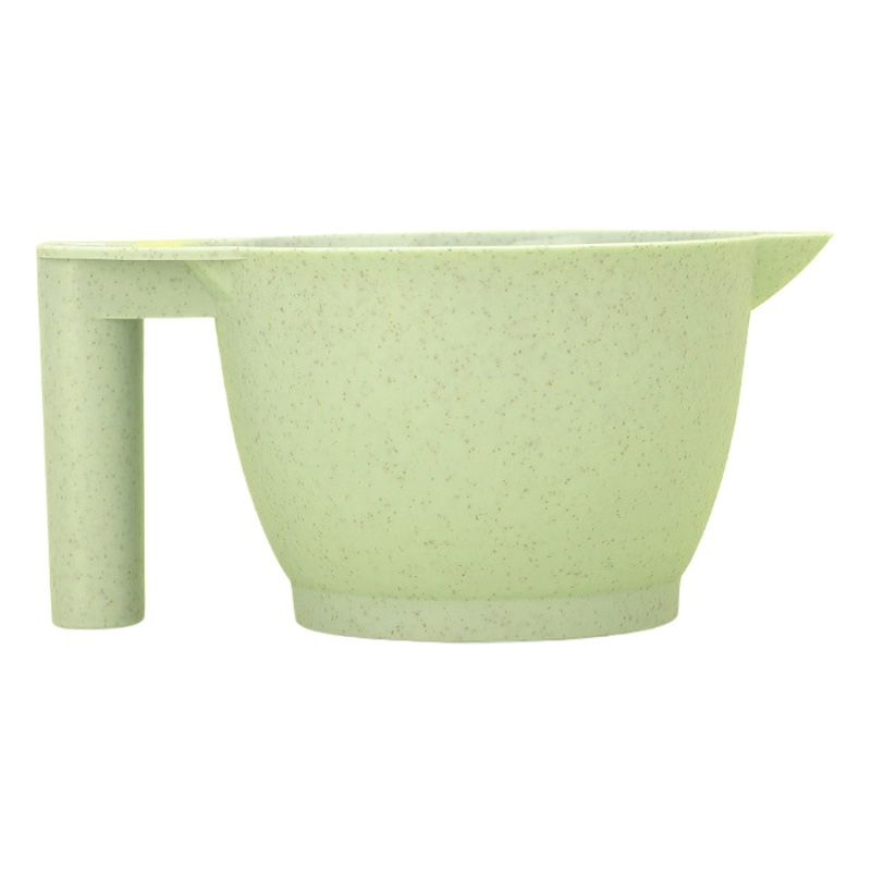 Tratamiento del cabello Tazón de aceite Tazón de tinte para el cabello Tazón de mezcla de color con mango Herramientas de peluquería Tratamiento del cabello Tazón de aceite Cabello Tazón de plástico para el cabello Comercio exterior