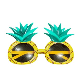 Factory Japanese and Korean New Pineapple Glasses Party Style Personality Funny Internet Celebrity Decoration Ball Makeup Costume Road