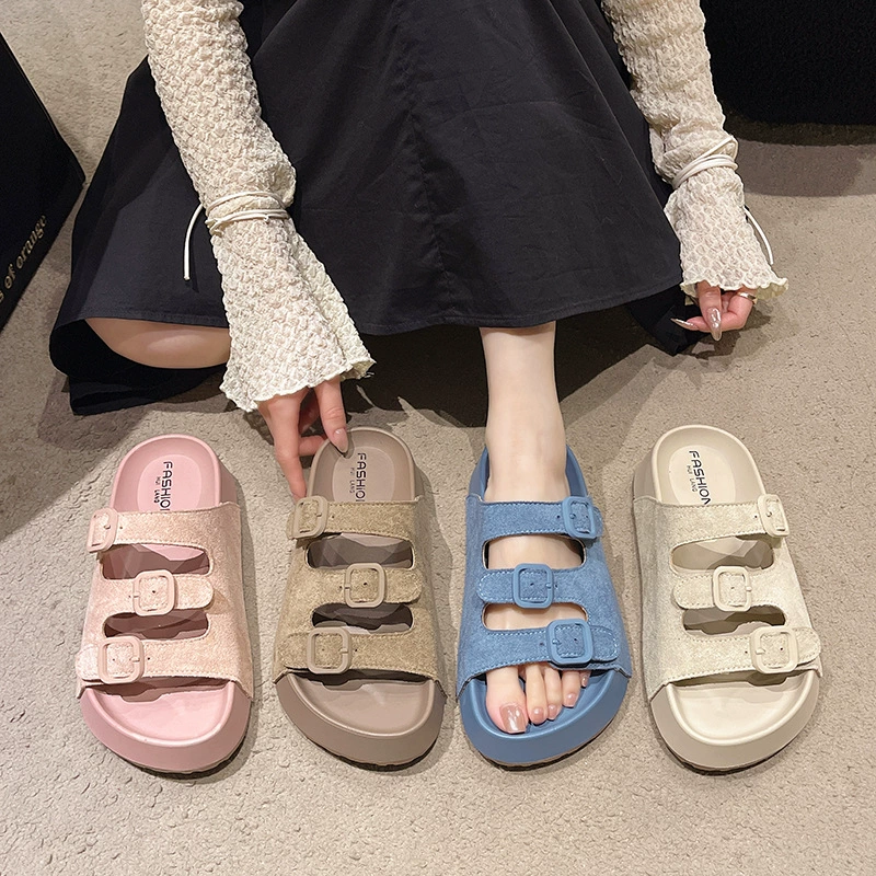 Summer mesh slippers for leisure, internet celebrity