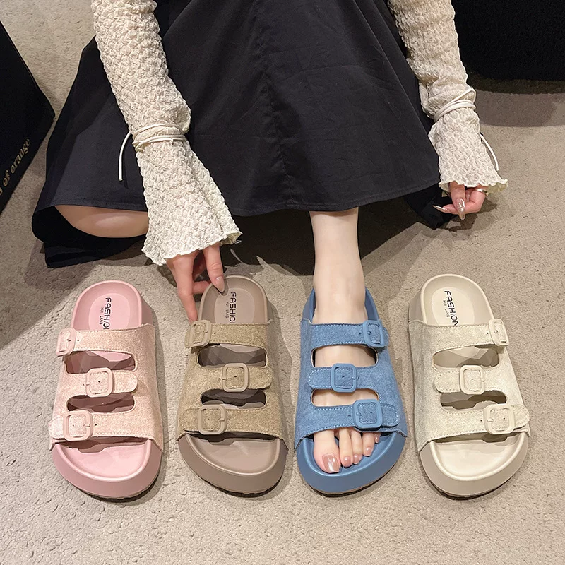 Summer mesh slippers for leisure, internet celebrity