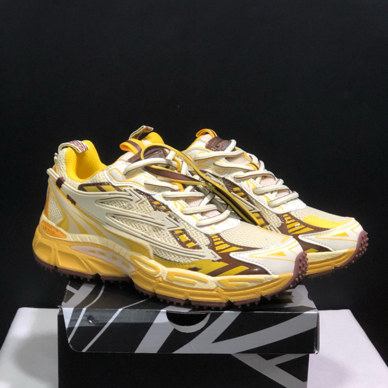 オフホワイトのお父さんの靴、カップルスポーツシューズ、ファッショナブルで高品質、完全レザー、内外装、外国貿易卸売、トレンディなブランド|undefined