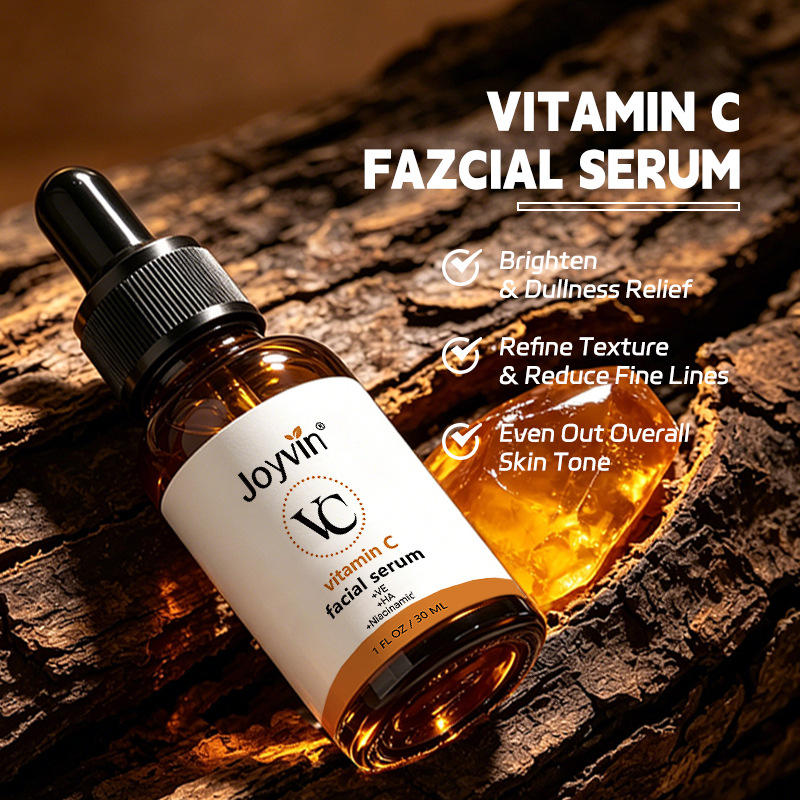 Cross-border export cosmetics and skincare products Vitamin C original solution facial serum whitening freckle remover VC essence
