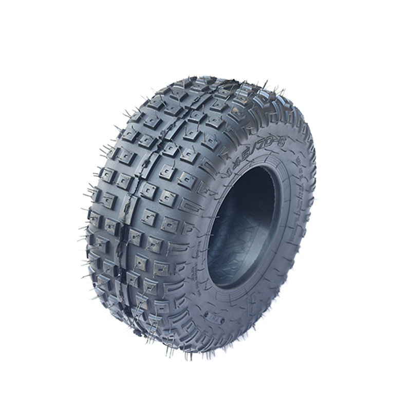 ATV沙滩车145/70-6寸草坪观光车高尔夫球车小公牛悍马方块外轮胎
