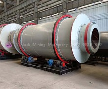 批发滚筒烘干机 运行平稳 出料粒型好石英砂制砂设备处理能力供应