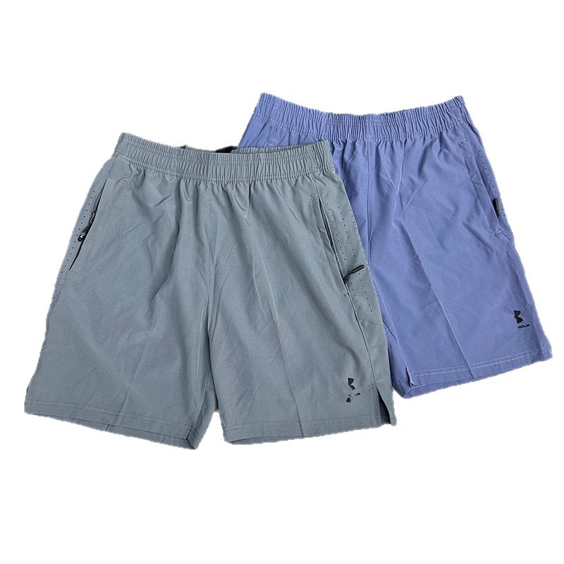 Nuevos pantalones cortos deportivos de hielo, entrenamiento de verano, carrera, atletismo, acondicionamiento físico relajado, ventilación, secado rápido, pantalones casuales para hombres