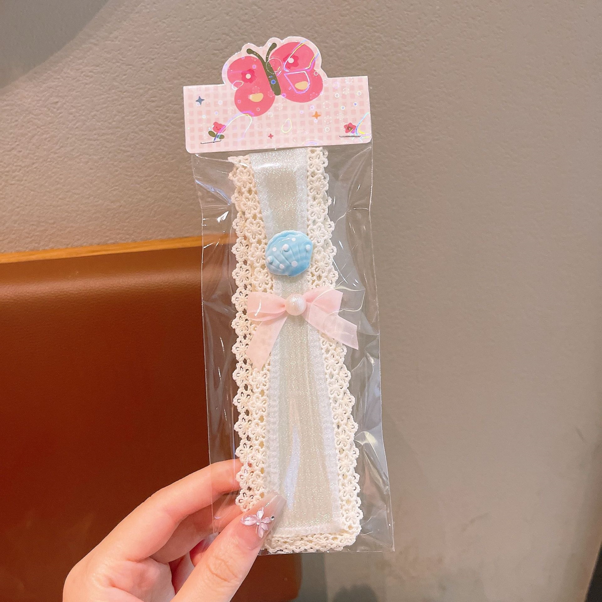 Flores de los niños bordes anchos velcro de verano niñas frentes frentes frías postos de cabello de bebé fijo pegatinas de cabello